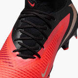 Nike Phantom 6 High Academy Multi-Ground Men's Soccer Cleats - Bright Crimson/Blur/Black
