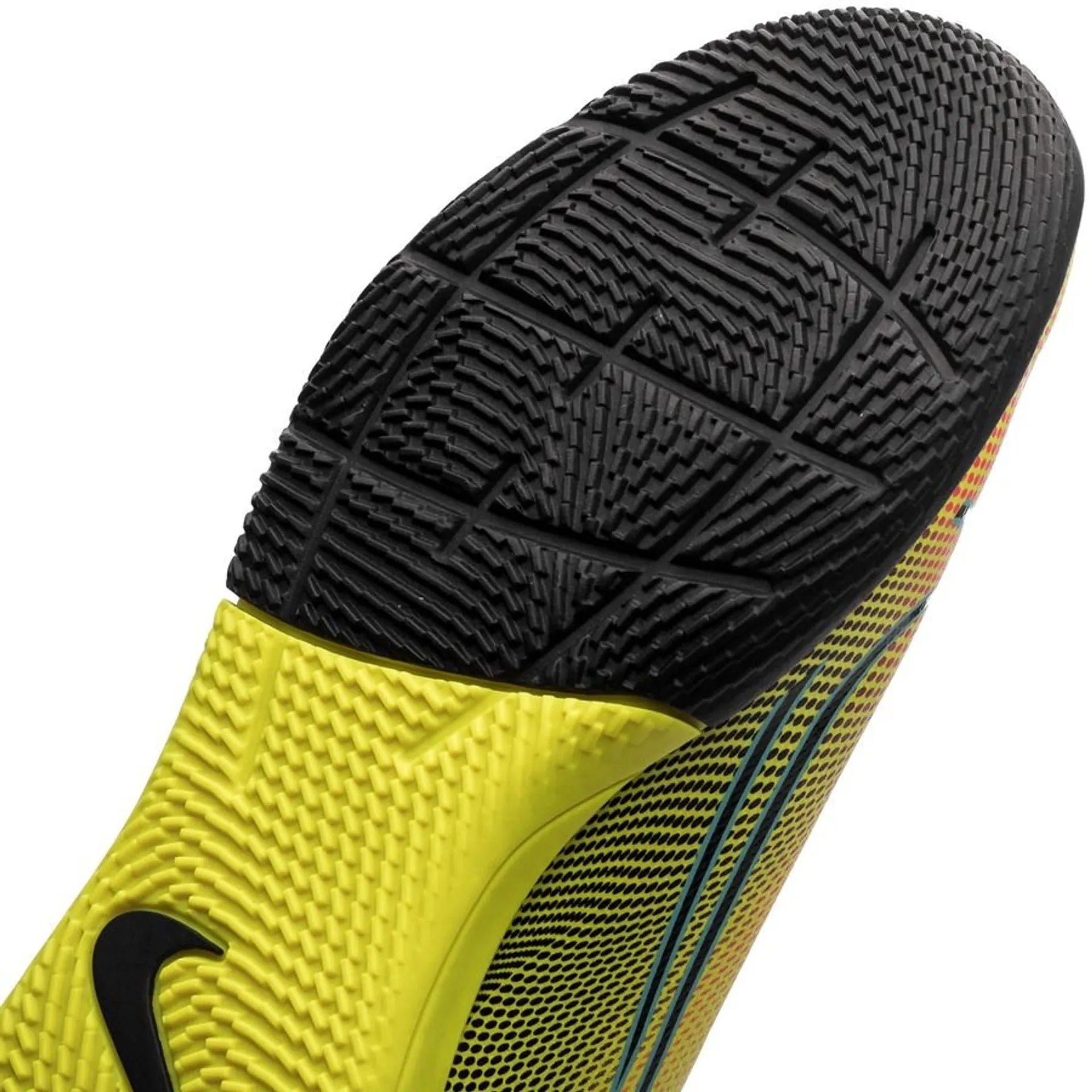 Nike JR Superfly 7 Academy IC Indoor Soccer Shoes - Lemon Venom/Black/Aurora Green