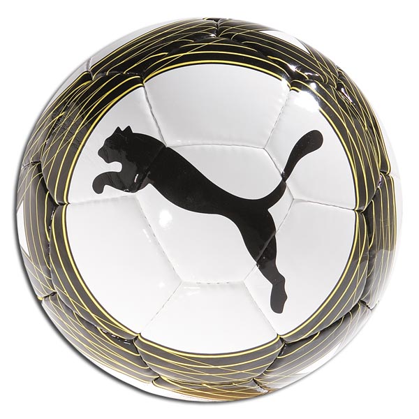 PUMA Cellerator Club Soccer Ball White/Black/Gold
