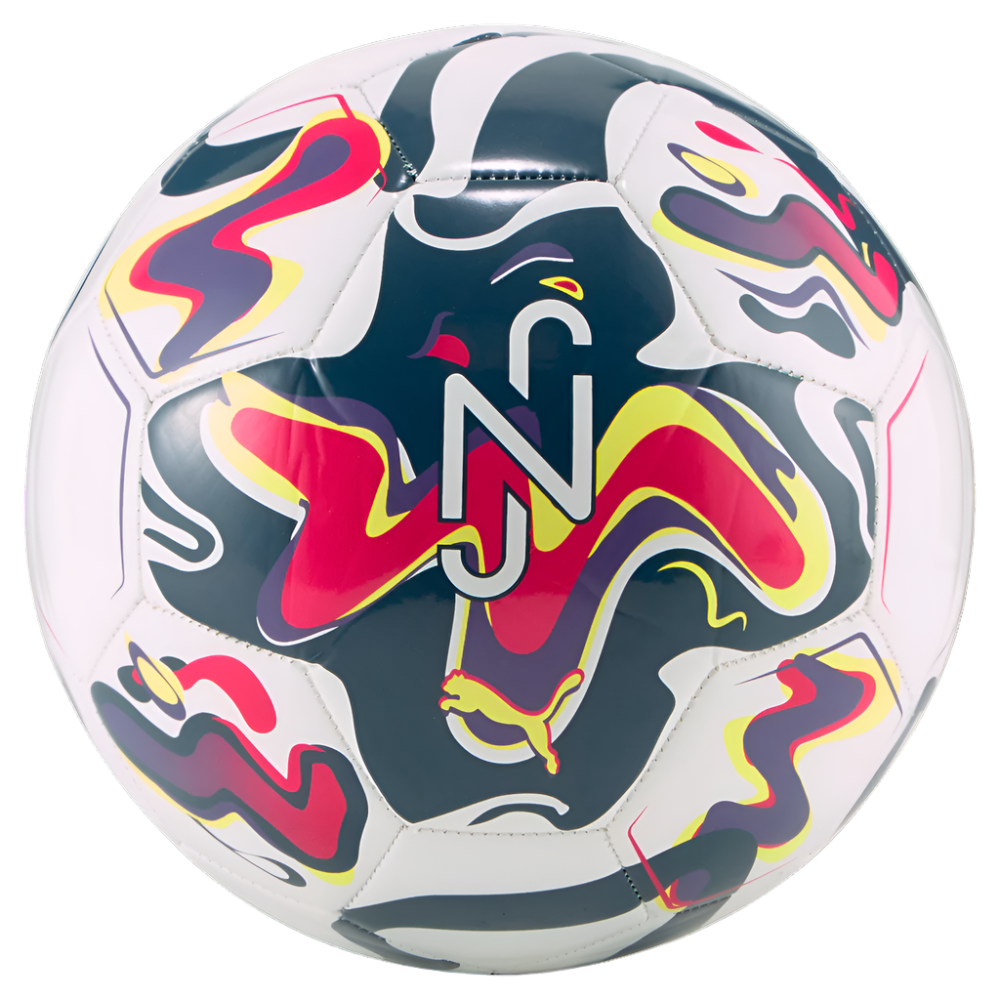 PUMA Neymar JR Graphic Soccer Ball Dark Blue