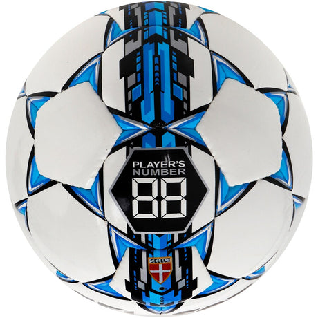 Select Diamond Soccer Ball - White/Blue