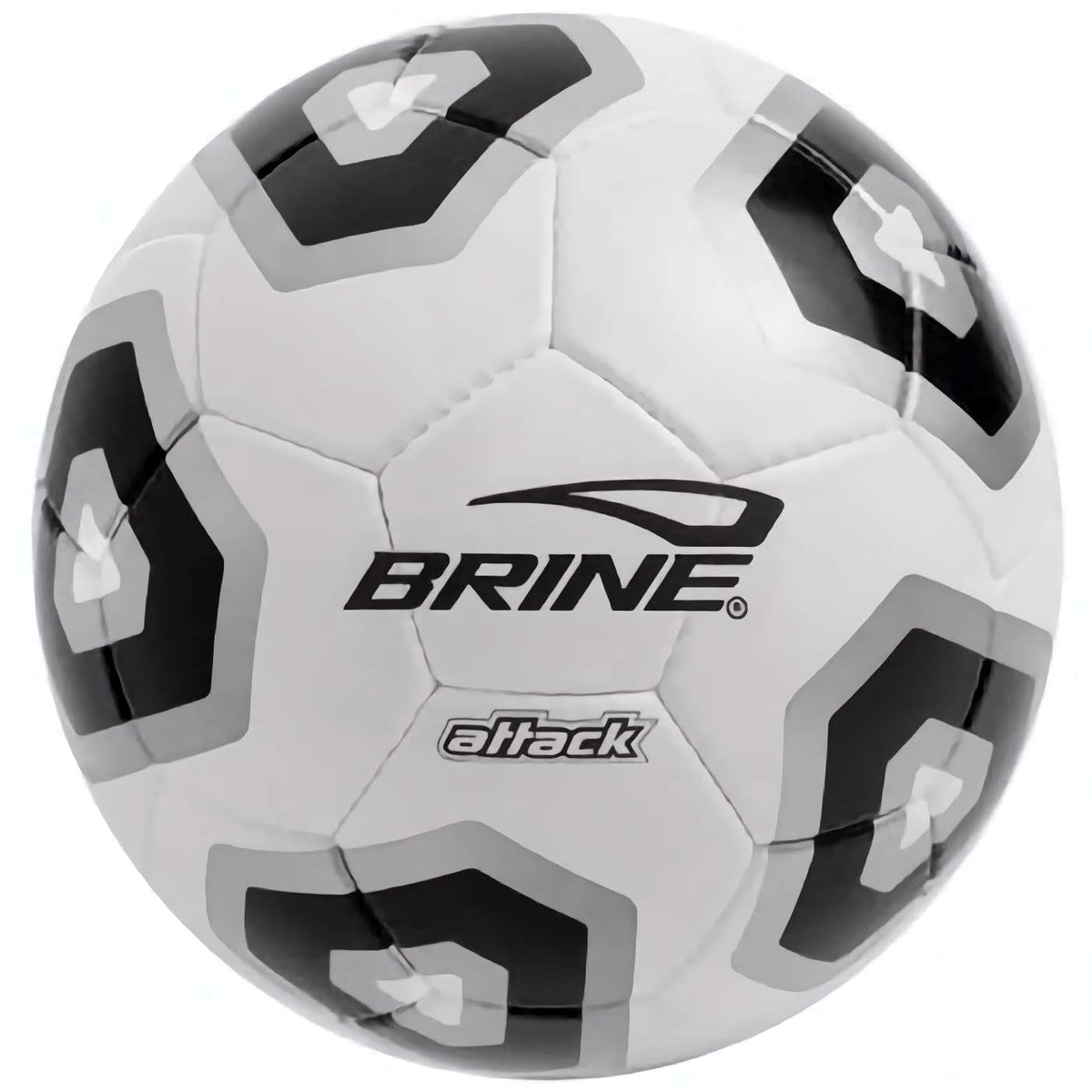 Brine Attack Soccer Ball White/Black