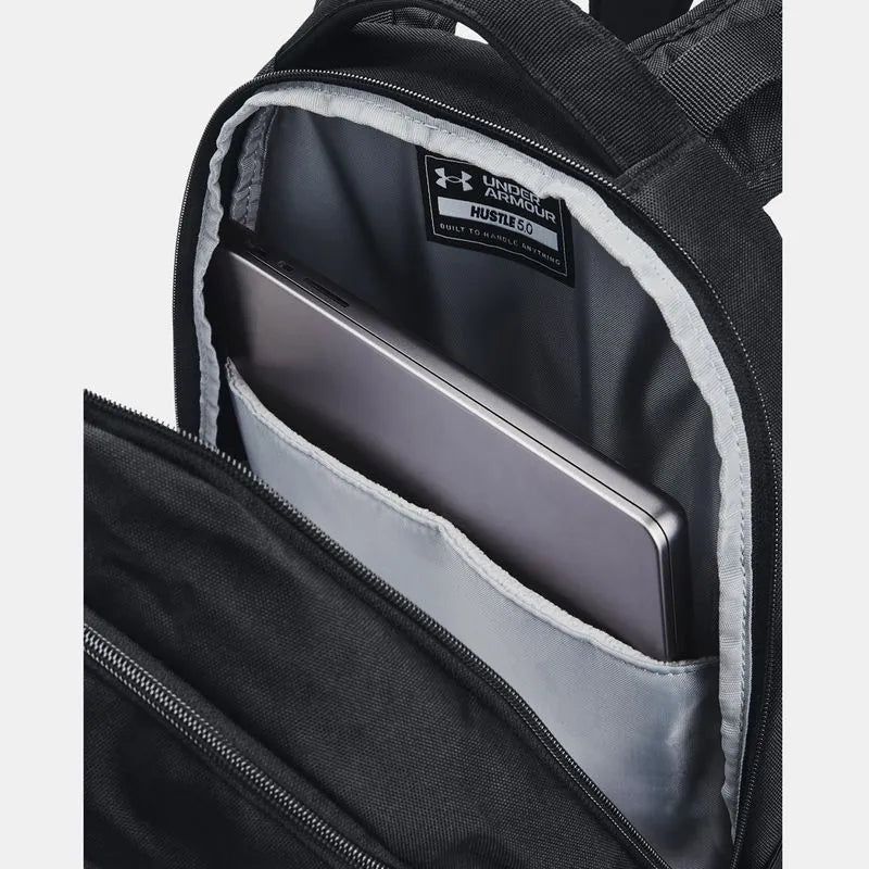 Under Armour Hustle 5.0 Backpack Gray/Bl
