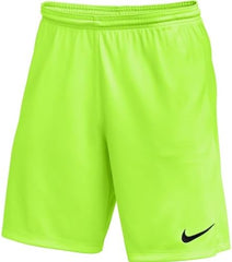 Nike Dri Fit Park III Short Grey Youth