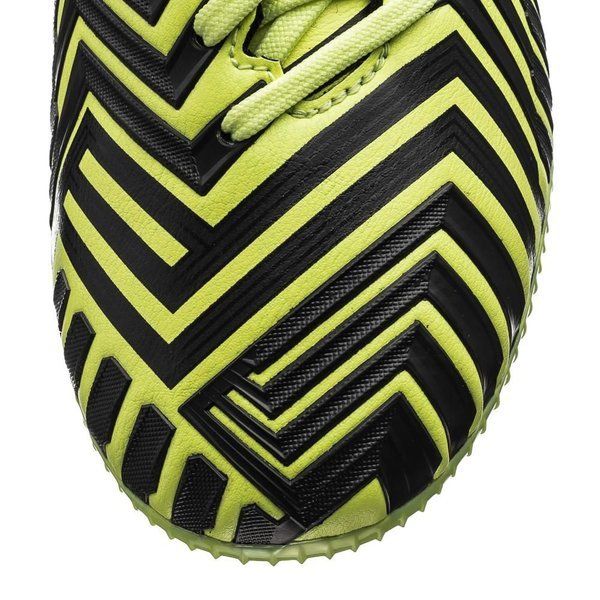 Tacos de fútbol para terreno firme Predator Absolado Instinct FG de adidas para niños - amarillo flash claro/blanco/gris