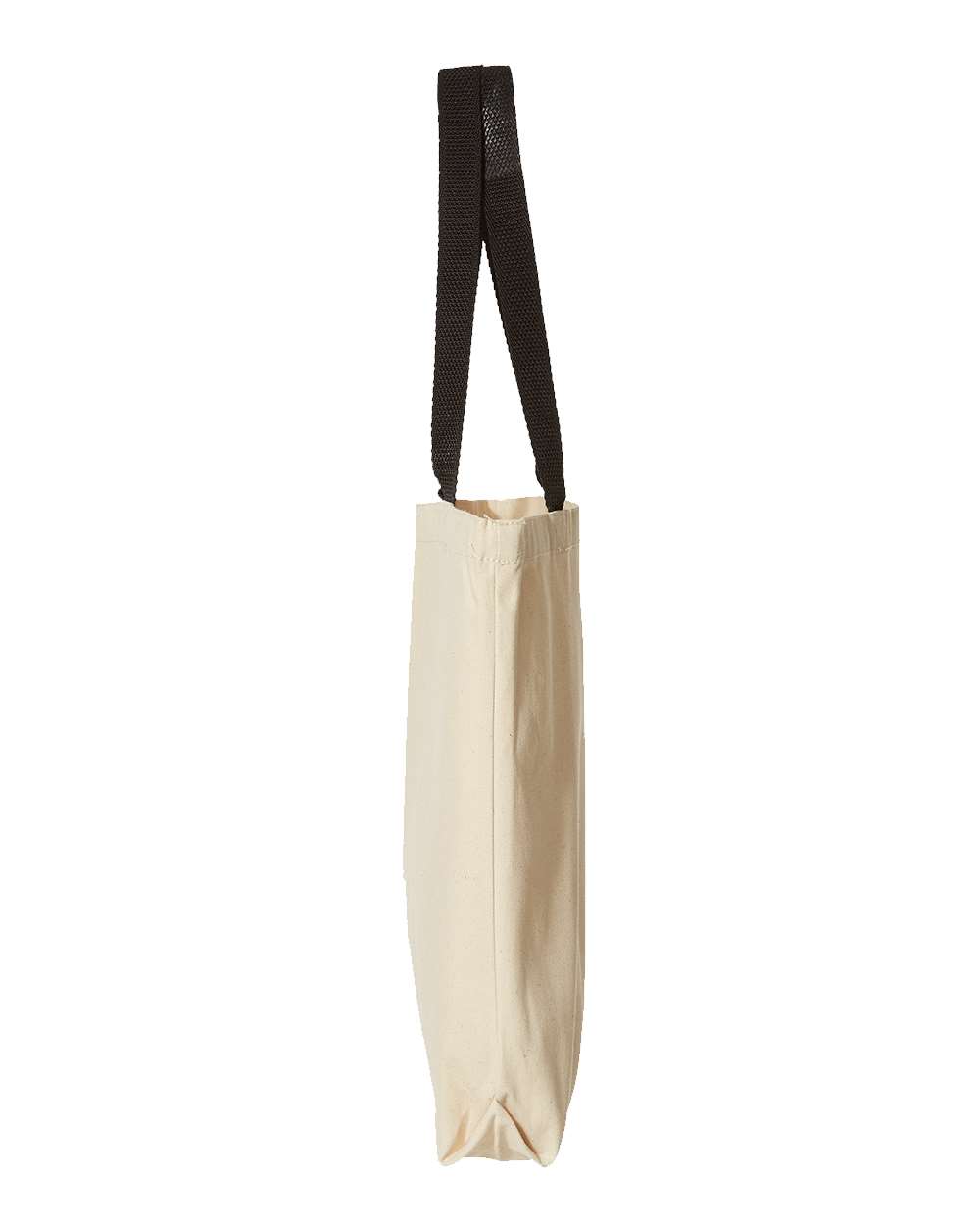 Natural Tote with Contrast-Color Handles