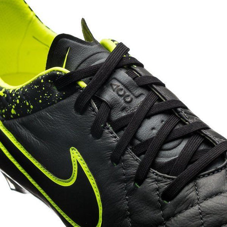 Nike Tiempo Legend V FG Soccer Cleatsh- Anthracite/Volt