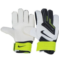 Nike Classic Goalkeeper Gloves White/Yellow/Silver