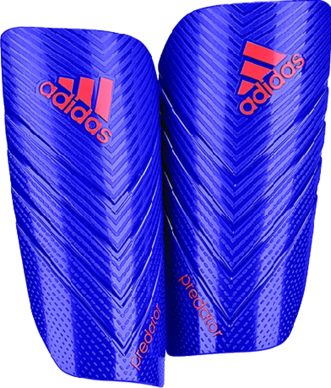 adidas Predator Lesto Soccer Shin Guards - Royal/Red