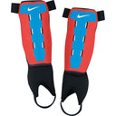 Nike Youth Charge Soccer Shin Guards - Crimson/Cyan