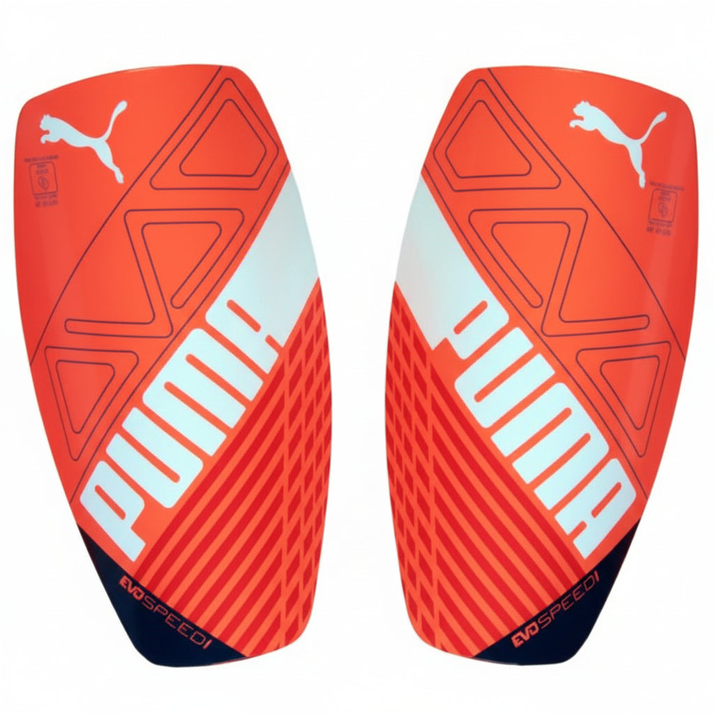 PUMA Evospeed 1 Soccer Shin Guard - Coral/Navy