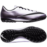 Nike JR Mercurial Victory TF Turf Youth Soccer Cleats - Urban Lilac/Mango