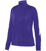 Augusta Ladies Medalist Jacket Purple/White