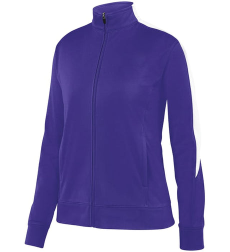 Augusta Ladies Medalist Jacket Purple/White