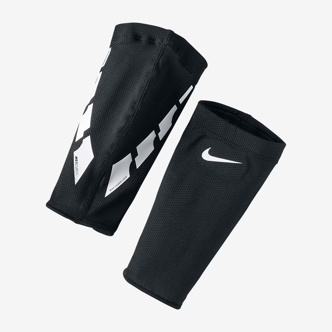 Nike Guard Lock Elite Espinilleras Mangas - Negro