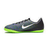 Nike Jr MercurialX Vapor XI IC Indoor Soccer Shoes - Black/White/Electric Green