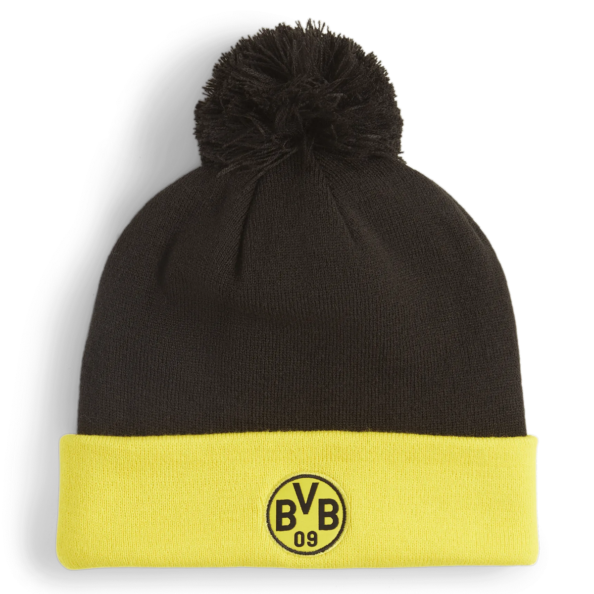 PUMA 2023-24 Borussia Dortmund Pom Beanie Black/Yellow