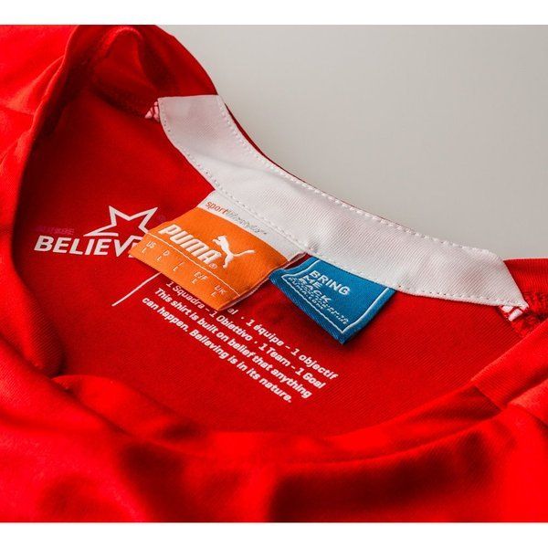 PUMA Switzerland Home Jersey 2014 Red