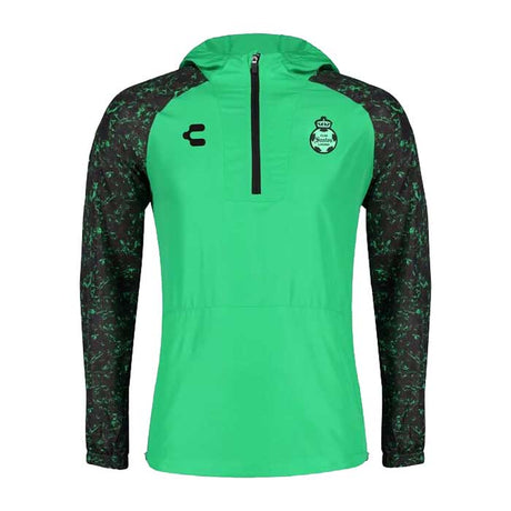 Charly Santos Player Windbreaker - Green/Black