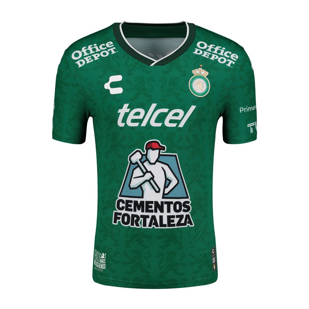 Charly Leon Home Jersey 24 A Green/White