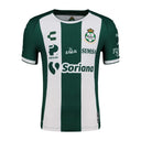Charly Santos Home Jersey 24 -Green/White