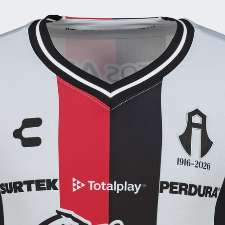 Charly Atlas Away Men's Soccer Jersey 26/27 - Grey/Black