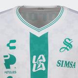 Charly Santos Away Men's Soccer Jersey 26/27 - White/Green