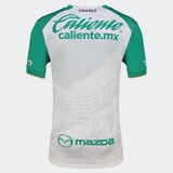 Charly Leon Away Men's Soccer Jersey 26/27 - White/Green