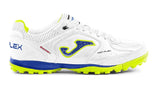 Joma Assortment Top Flex 2342 Turf Soccer Cleats - White/Royal