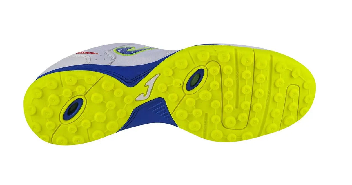 Joma Assortment Top Flex 2342 Turf Soccer Cleats - White/Royal