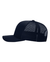 Gorra de camionero con cierre a presión, color negro, para uso activo