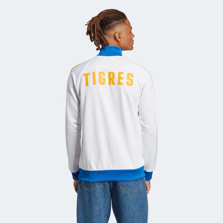 adidas Tigres UANL DNA Track Top - White/Blue/Gold