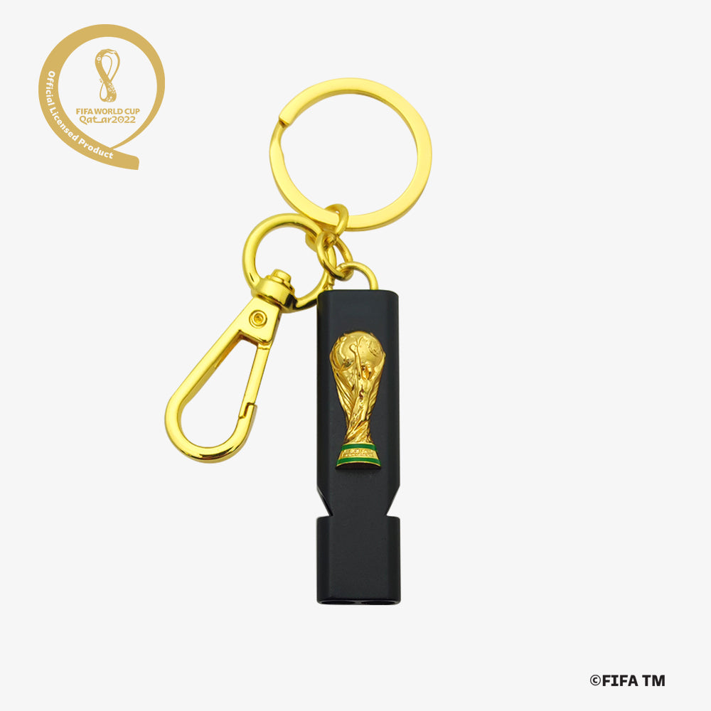 FIFA World Cup 2026 2.5D Trophy Whistle Keychain