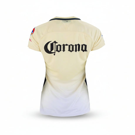 Nike America Camiseta de local de mujer 16 - Limón/Blanco/Azul Marino