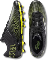 Joma Xpander 2301 FG Soccer Cleats - Black Lemon Fluor