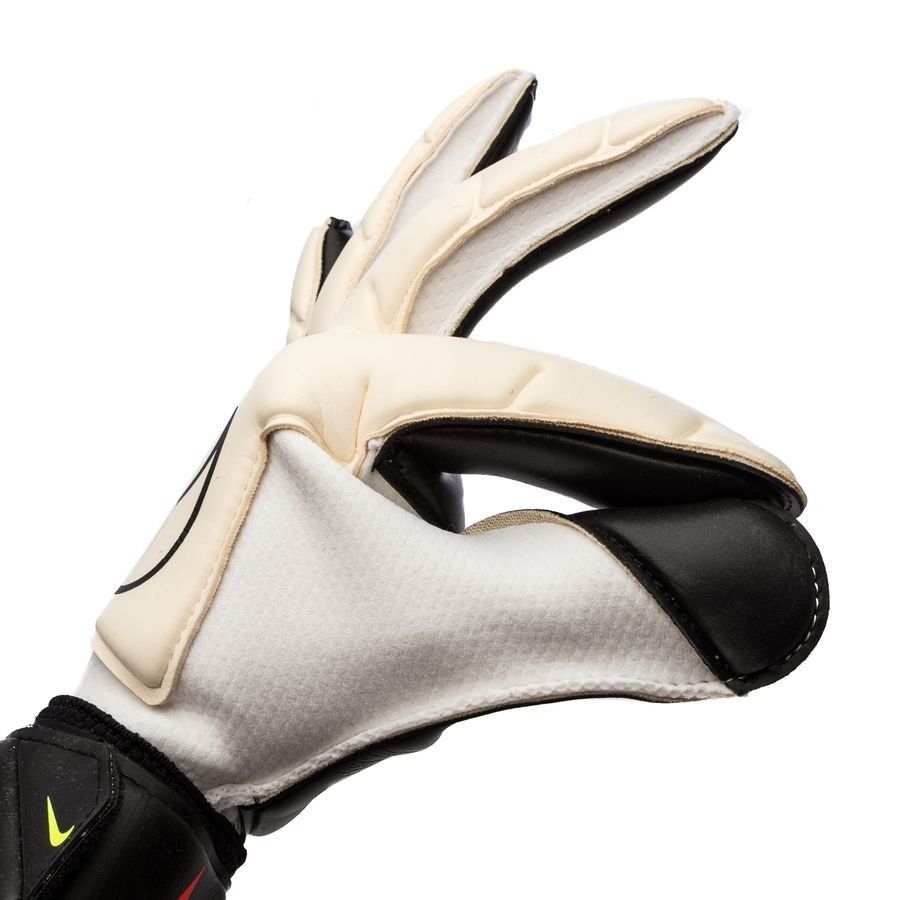 Nike Vapor Grip3  Goalkeeper Gloves White/Black/Bright Crimson