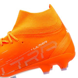 PUMA Ultra Pro FG/AG Firm Ground Soccer Cleats - Ultra Orange/White/Blue Glimmer