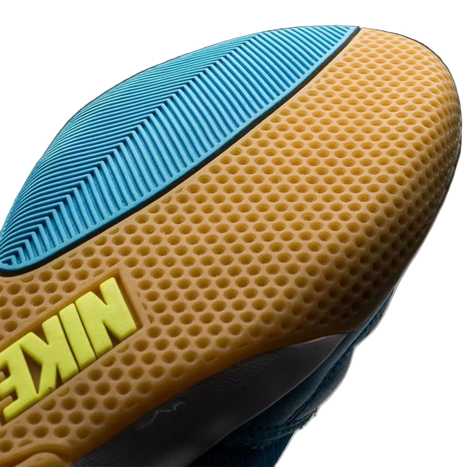 Nike Gato II Indoor Soccer Shoes - Blue/Lime/White