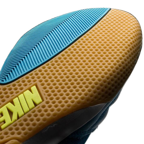Nike Gato II Indoor Soccer Shoes - Blue/Lime/White