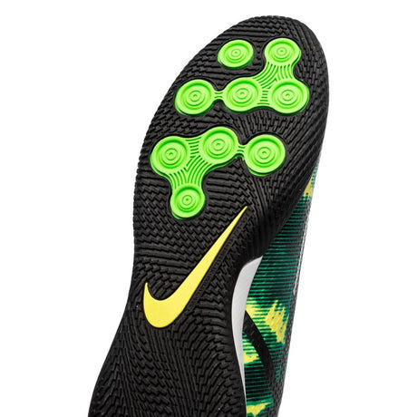 Nike Phantom GT2 Academy D IC Indoor Soccer Shoes - Black/Platinum/Green Strike