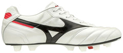 Mizuno Morelia II Made in Japan FG Firm Ground Perla/Negro/Rojo