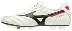 Mizuno Morelia II Made in Japan FG Firm Ground Perla/Negro/Rojo