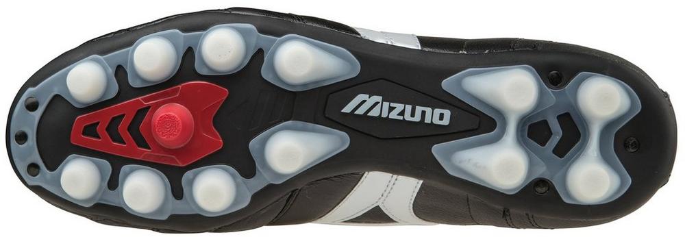 MIZUNO Morelia II Made in Japan FG - Botas de fútbol para terreno firme, color negro y blanco