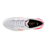 Mizuno Morelia Neo IV Elite FG Firm Ground Soccer Cleats - White/Pink
