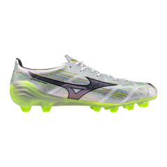 MIZUNO A II Japan FG Terreno firme Blanco/Verde neón