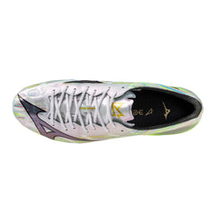 MIZUNO A II Japan FG Terreno firme Blanco/Verde neón