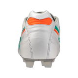 Mizuno Morelia II Japan FG Botas de fútbol para hombre - Blanco/Arcadia