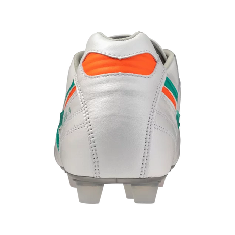 Mizuno Morelia II Japan FG Men's Soccer Cleats - White/Arcadia