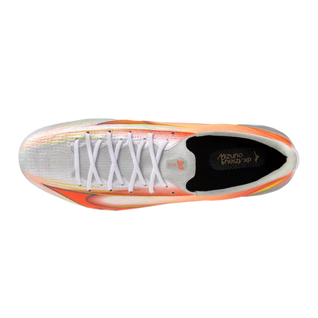 Mizuno Alpha III Elite FG Men's Soccer Cleats - White/Orange
