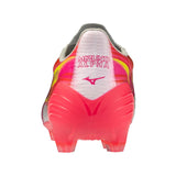 Mizuno Alpha III Elite FG Men's Soccer Cleats - White/Pink